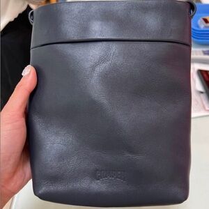 Camper Navy Leather Bag - Limited Edition in Osaka, Japan only